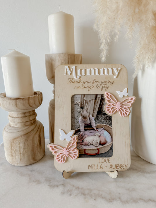 Mother's Day butterfly Photo Frame