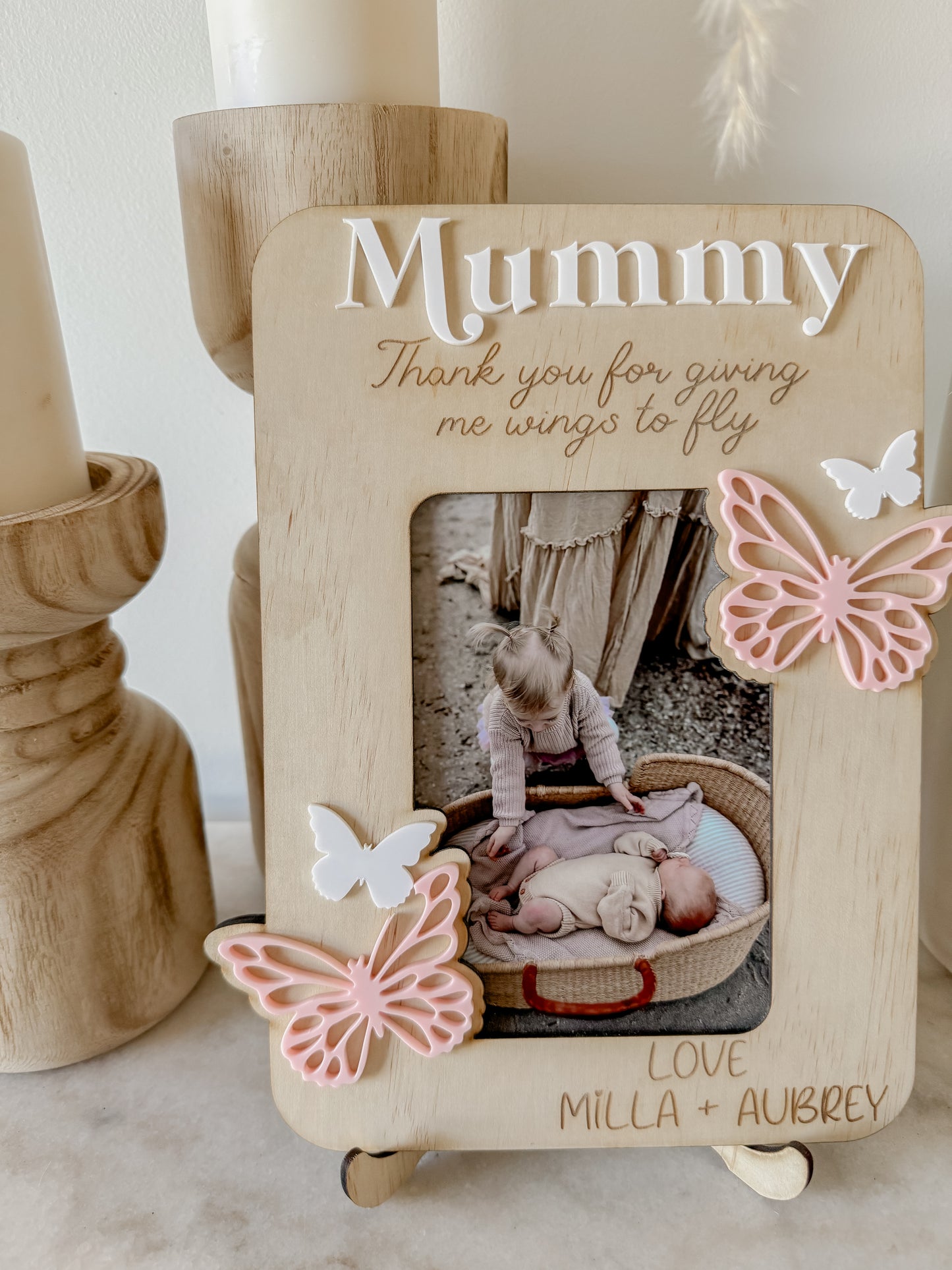 Mother's Day butterfly Photo Frame