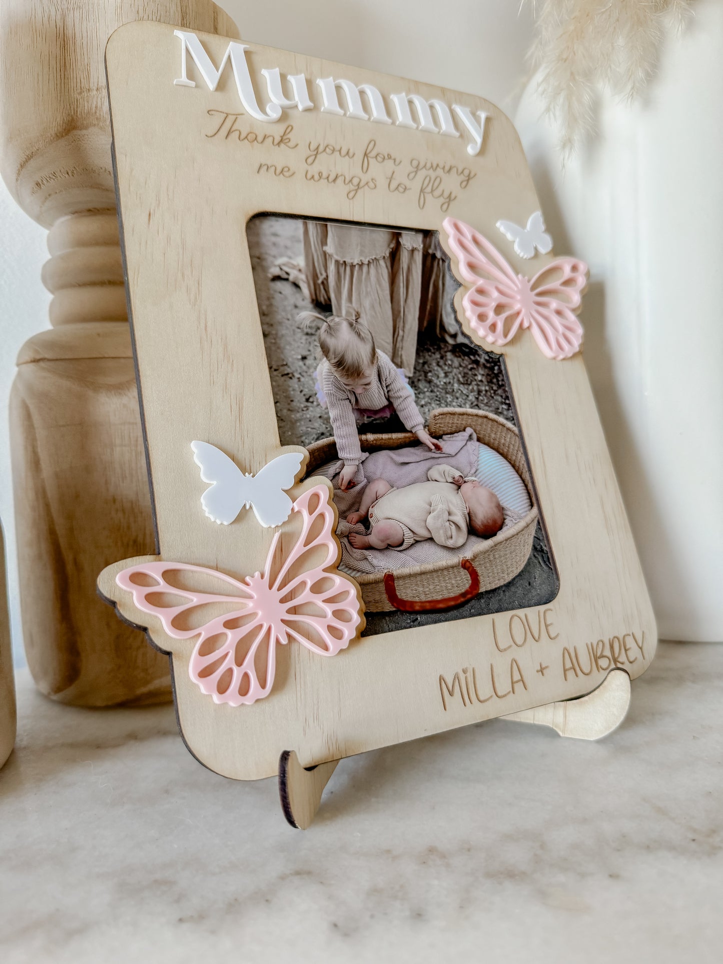 Mother's Day butterfly Photo Frame